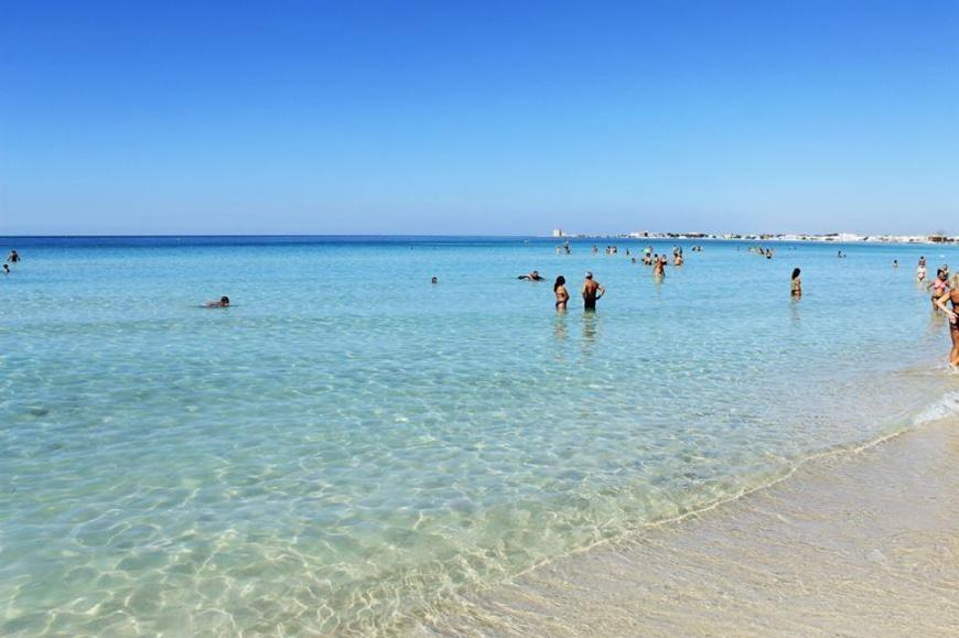 Sea Apartment Torre Lapillo Dış mekan fotoğraf